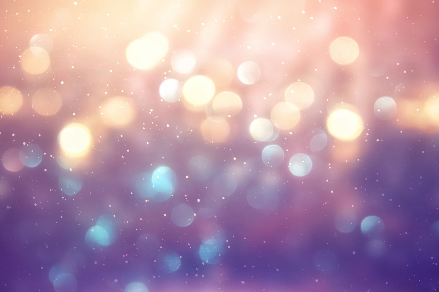 Bokeh Backdrop Soft Gold Sparkles Bokeh Photo Backdrop UK MRR10-31