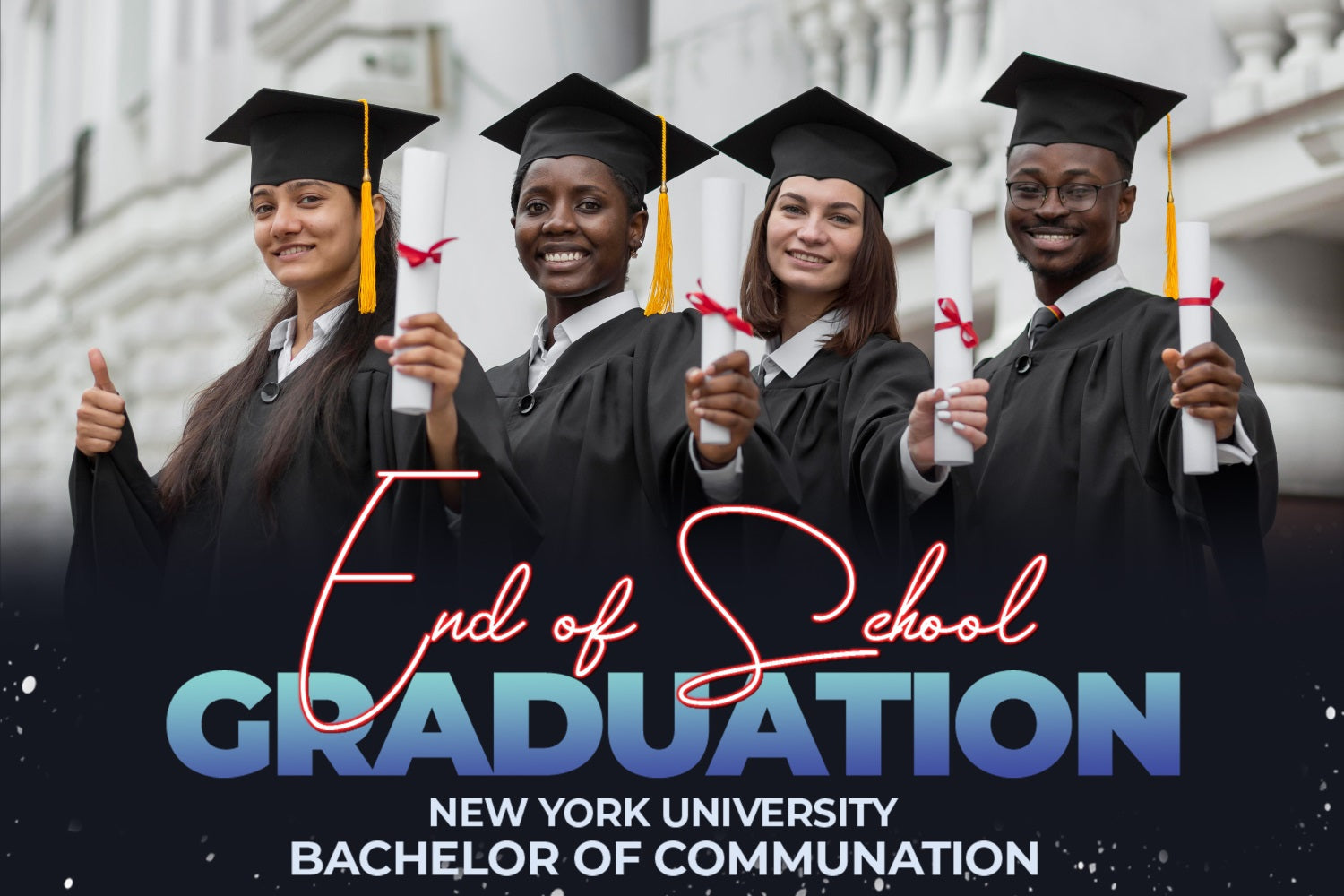 Graduation Photo Backdrop Ideas New York University Customized Party Graduation Backdrop UK MRR4-42