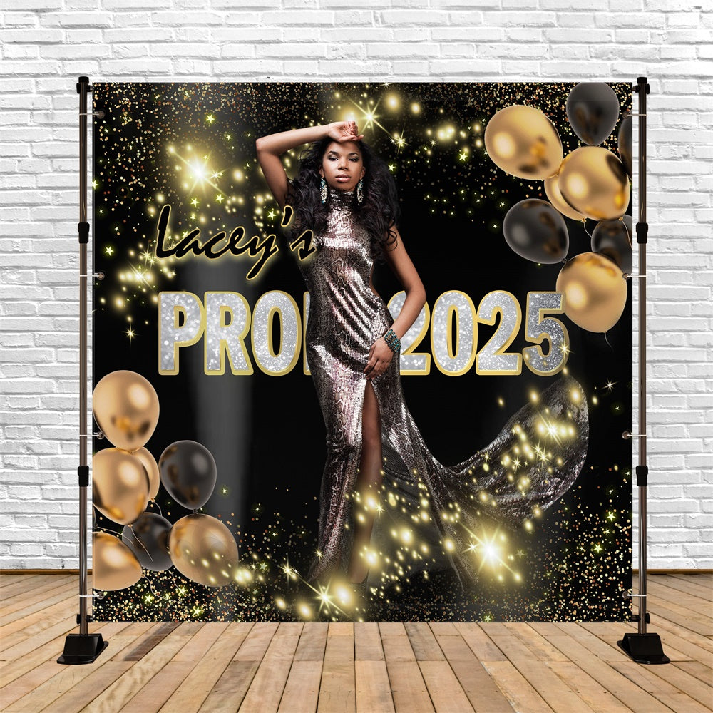 Disco Party Outfit Gold Studio 54 Dress Up Prom Backdrops Glitter