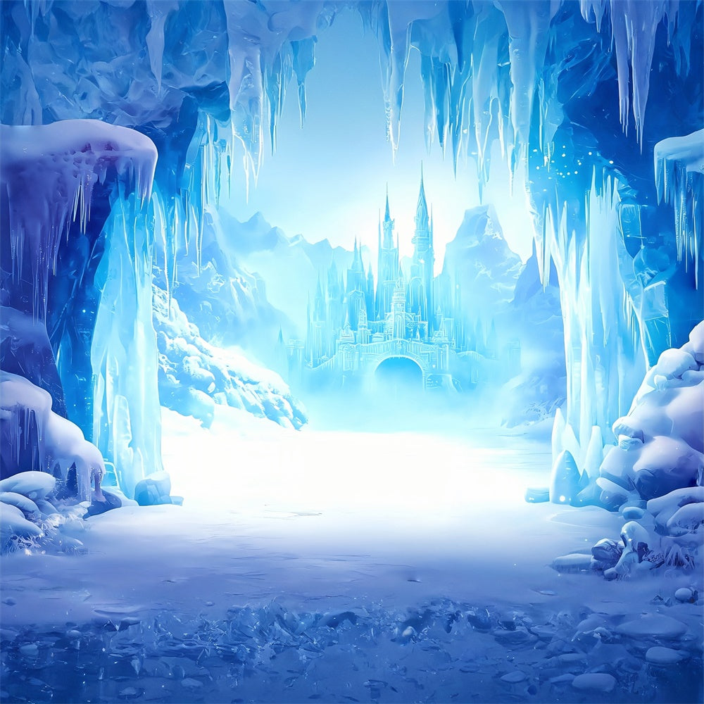 Castle Backdrops Frozen Kingdom Winter Backdrop UK MRR7-162