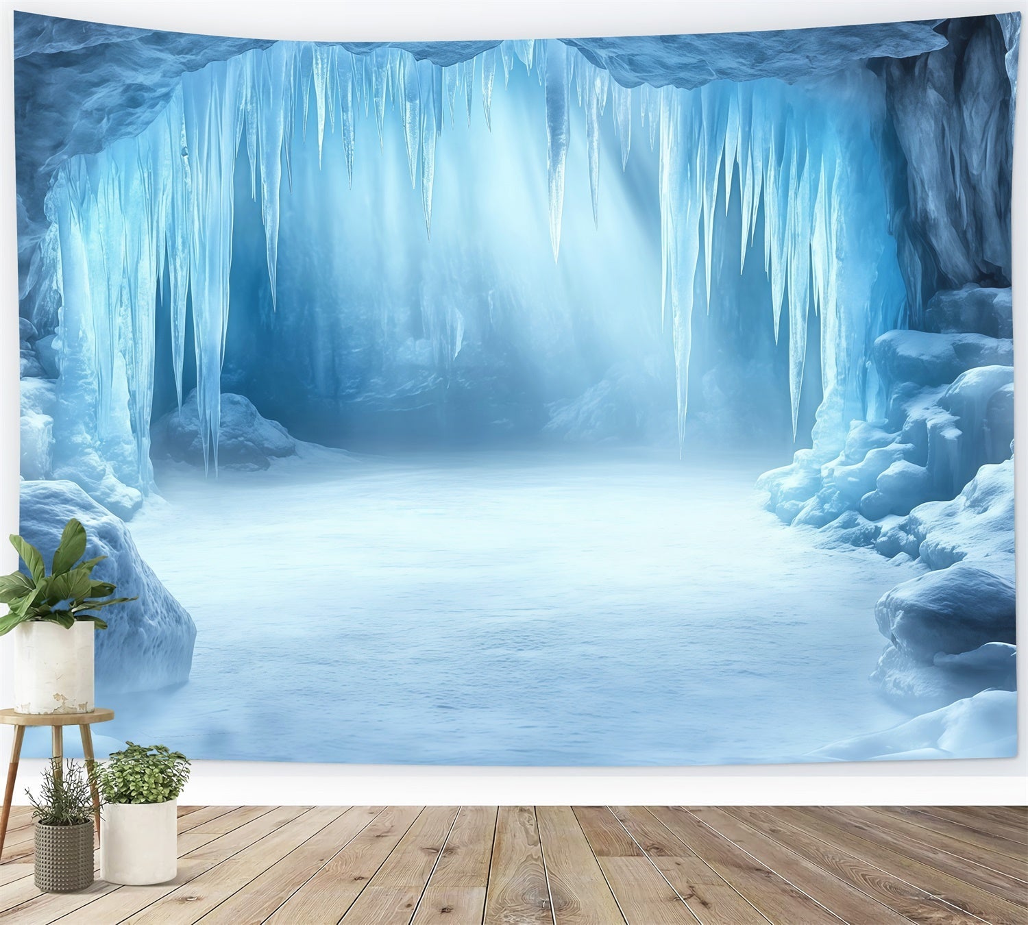 Winter Backdrops Crystal Cavern Silence Backdrop UK MRR7-171