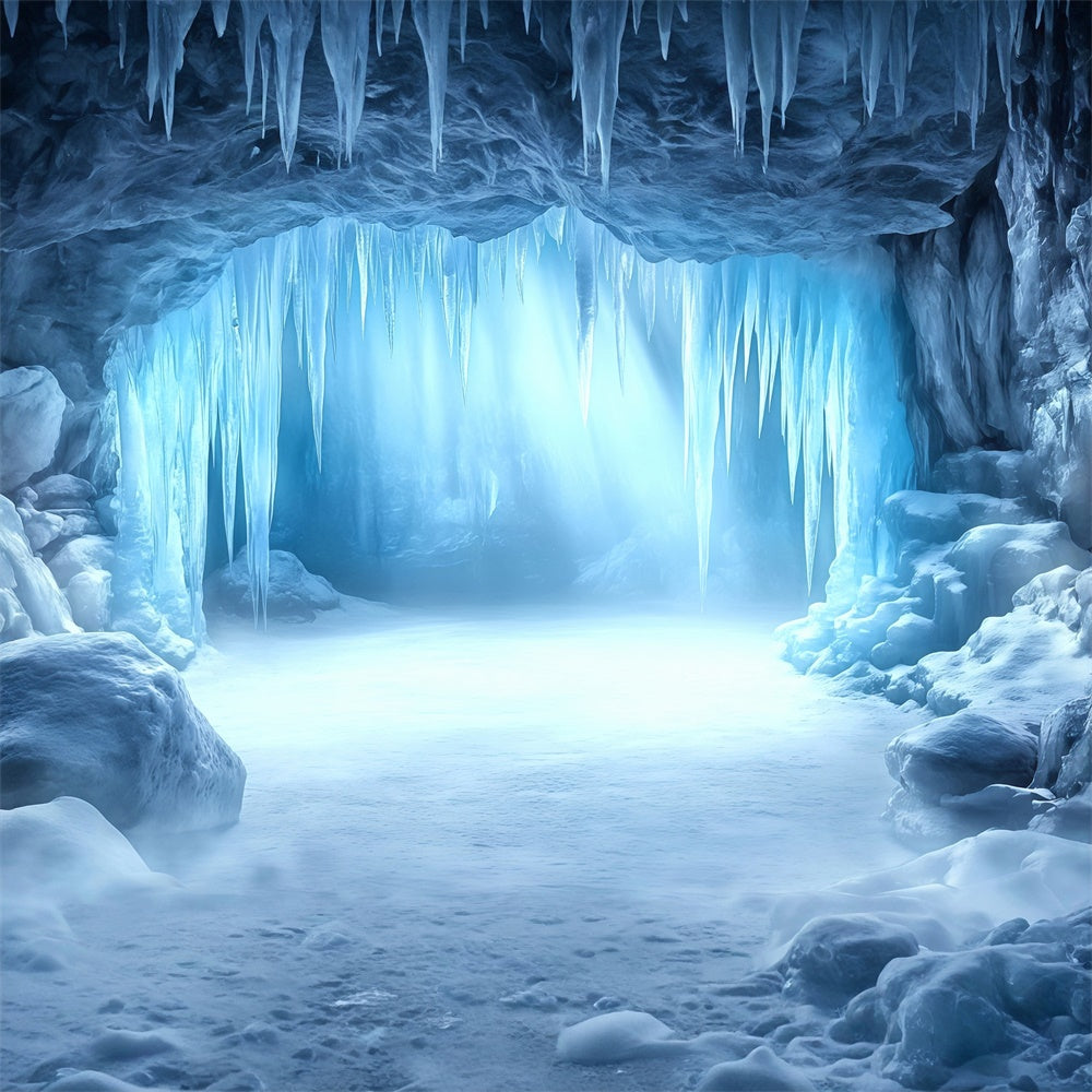 Winter Backdrops Crystal Cavern Silence Backdrop UK MRR7-171