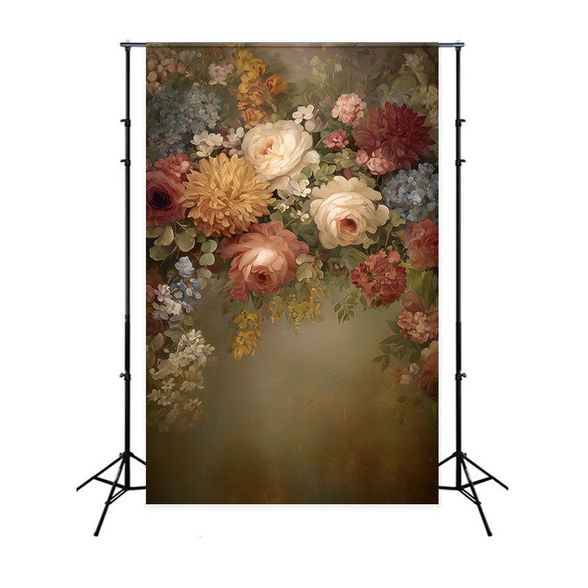 Fine Art Backdrops Timeless Bloom Harmony Backdrop UK MRR7-209