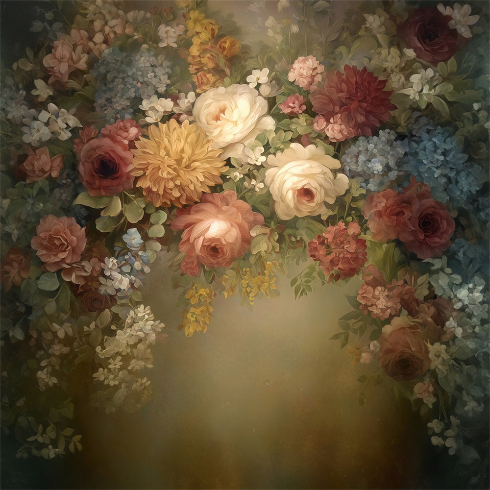 Fine Art Backdrops Timeless Bloom Harmony Backdrop UK MRR7-209