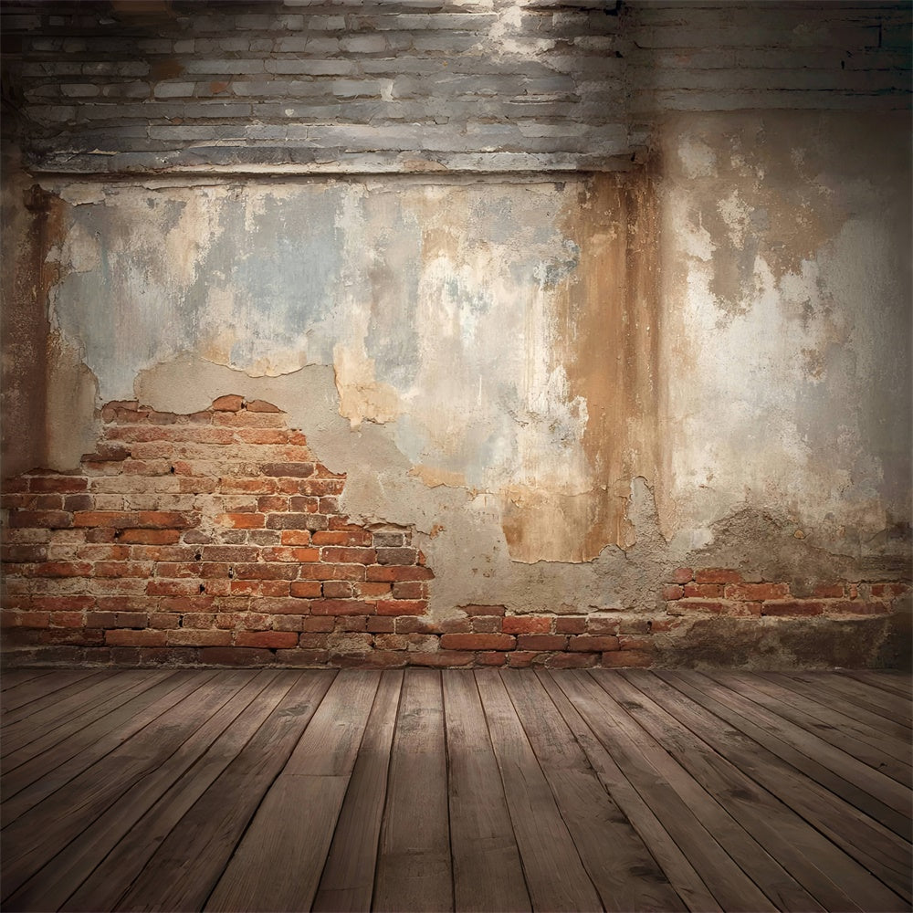 Backdrop Vintage Urban Exposed Brick Wall Backdrop UK MRR7-233