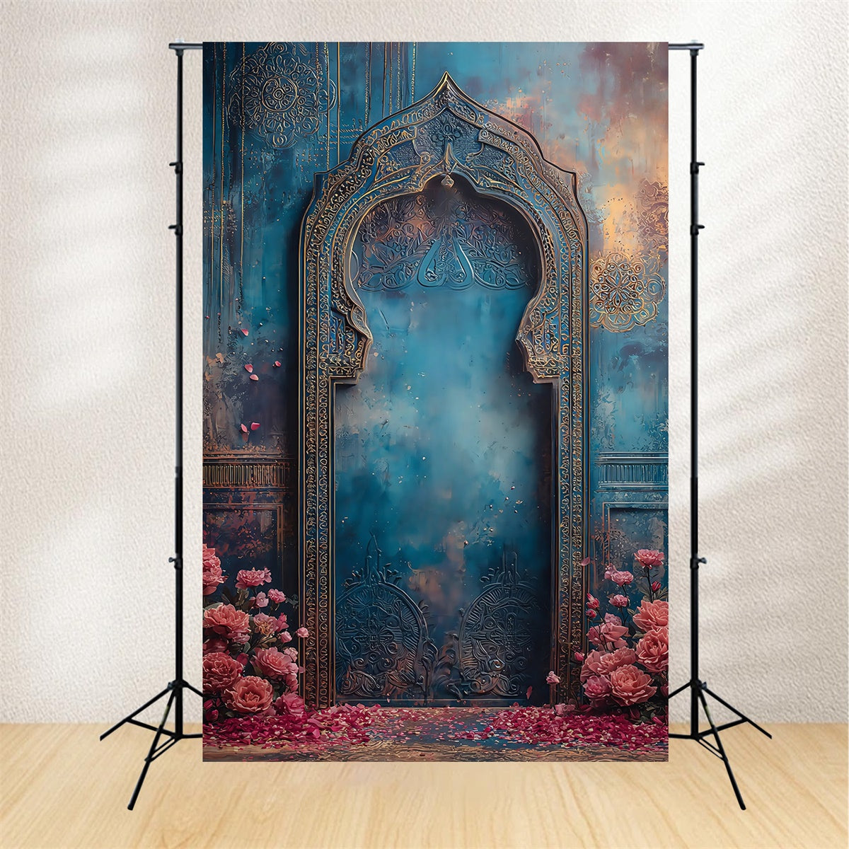 Antique Backdrop Ornate Blossom Portal Vintage Backdrop UK MRR7-234