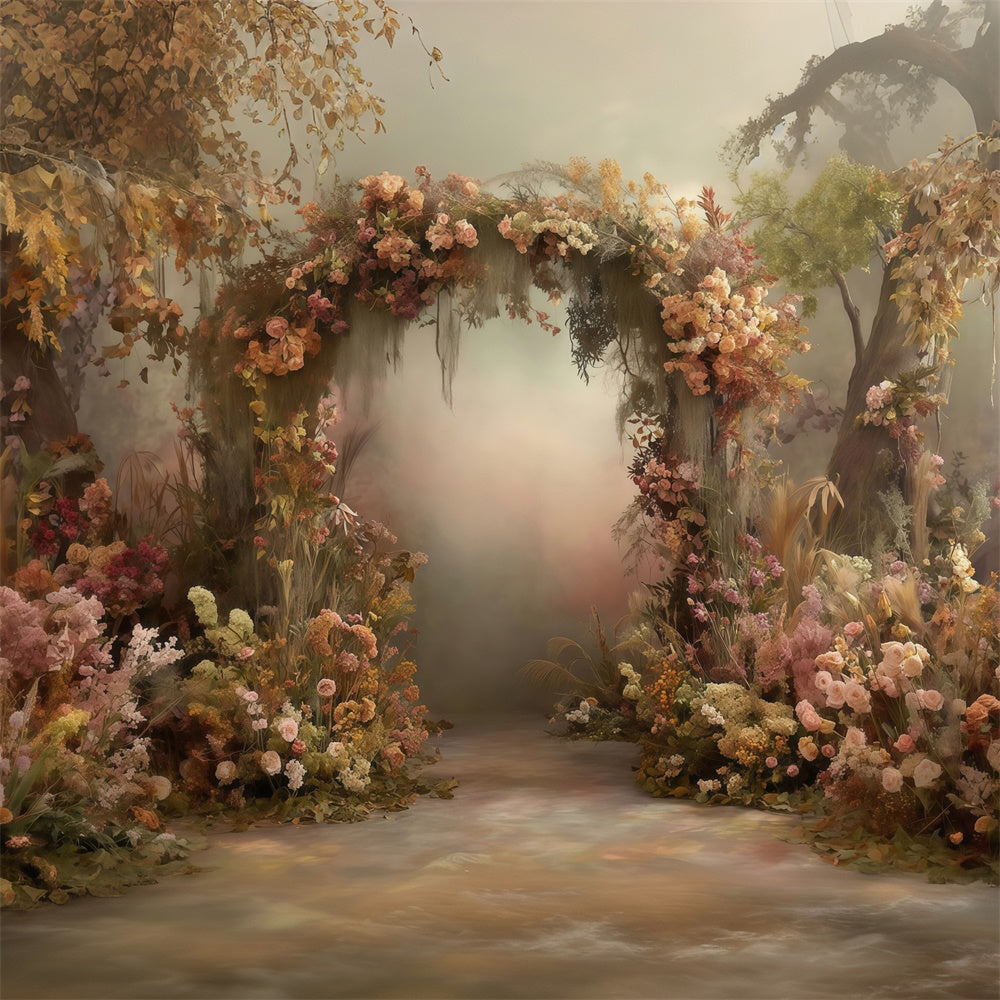 Bohemian Backdrop Twilight Garden Pathway Backdrop UK MRR7-249