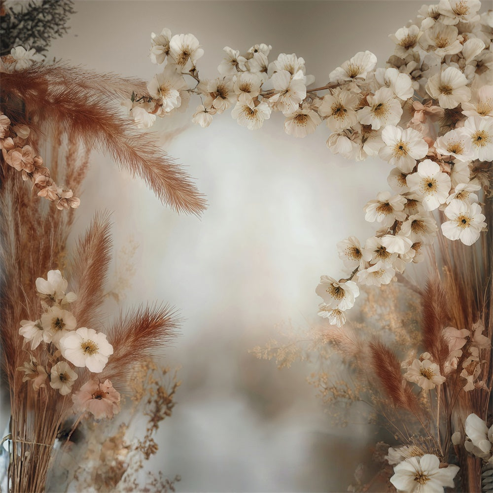 Bohemian Backdrops Beige Petal Whisper Backdrop UK MRR7-255