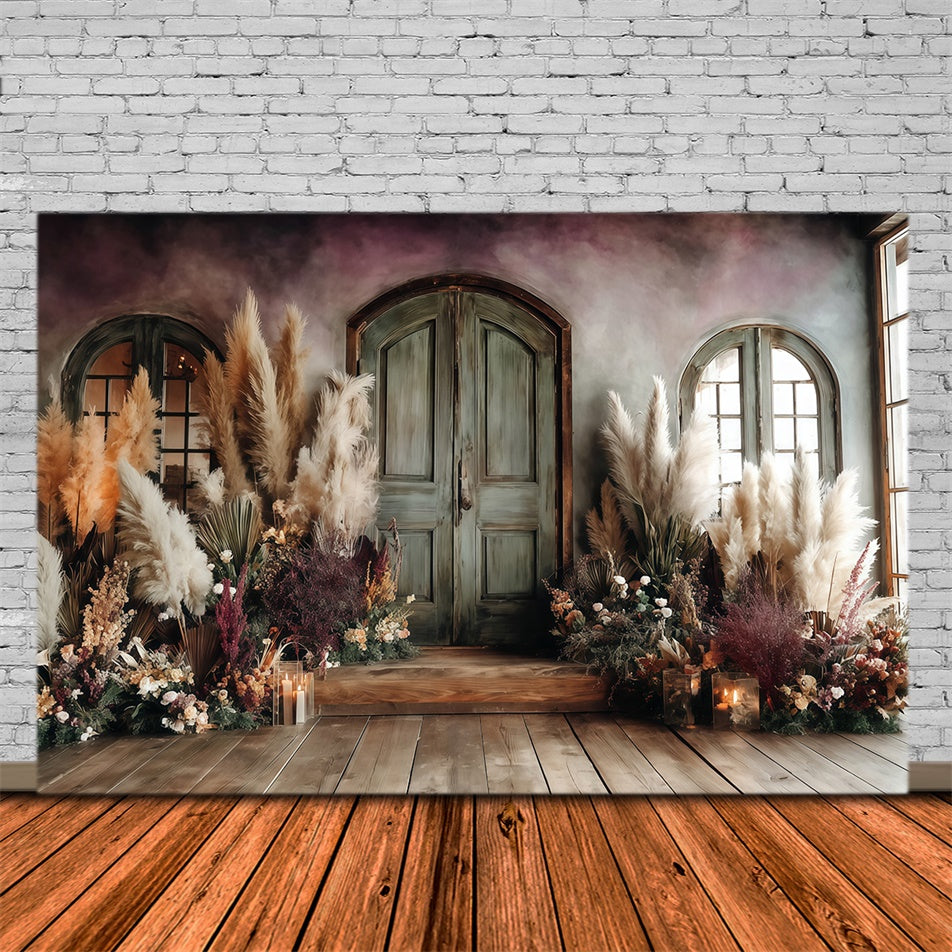 Boho Backdrops Rustic Twilight Doorway Backdrop UK MRR7-263