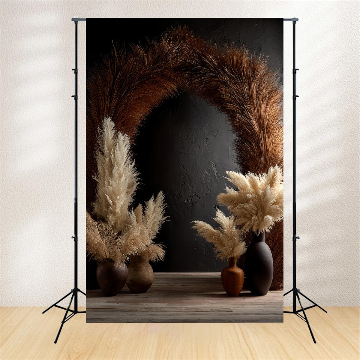 Boho Photography Backdrop Midnight Boho Arch Backdrop UK MRR7-277
