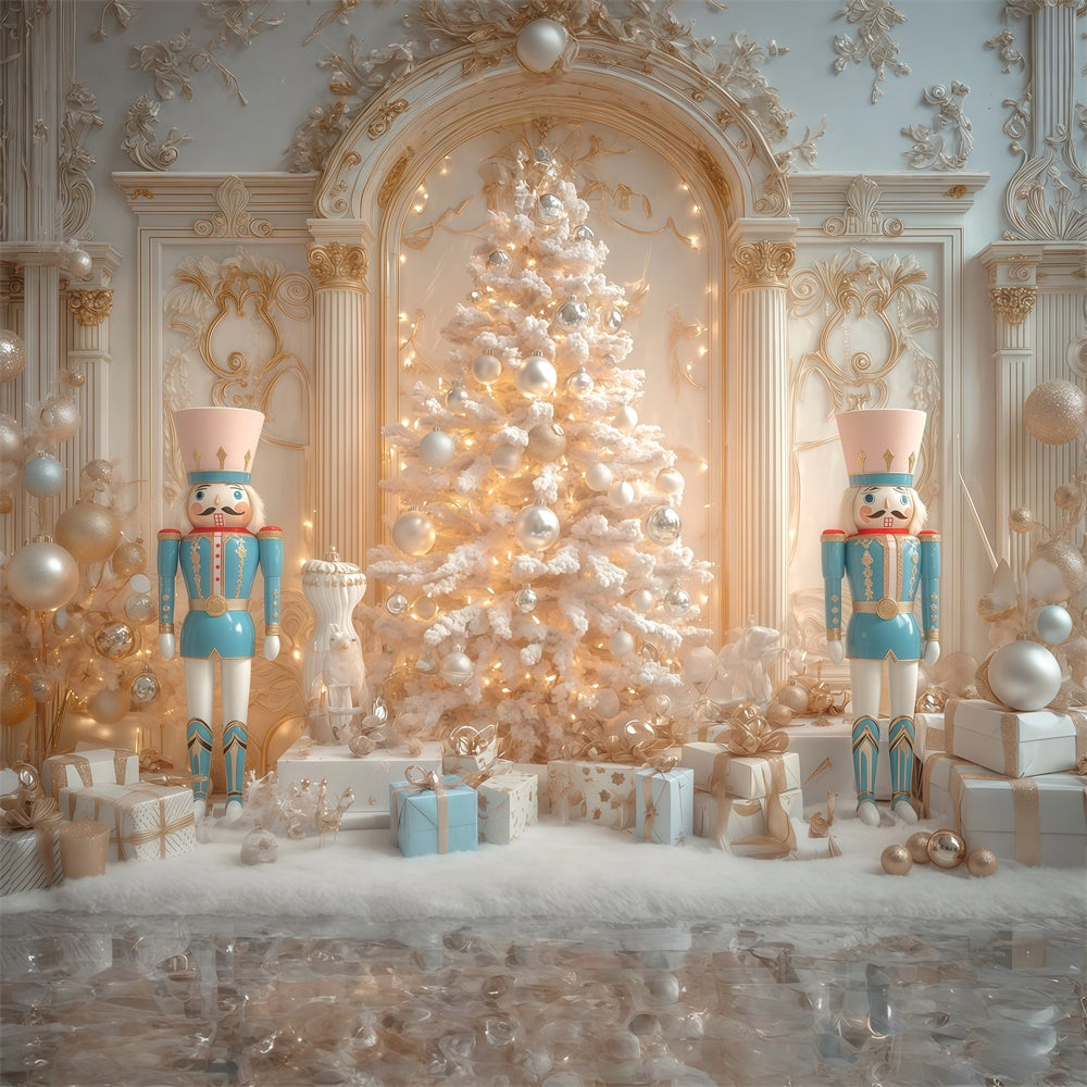 Christmas Backdrops Frosted Palace Dreams Backdrop UK MRR7-85