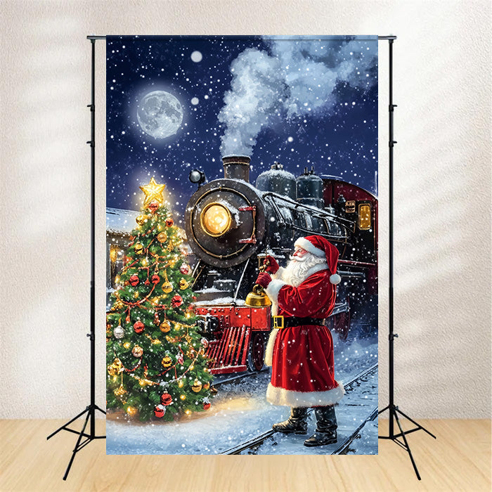 Christmas Backdrops Winter Journey Wonderland Backdrop UK MRR7-90