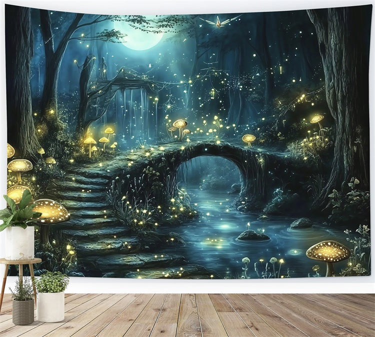 Fantasy Forest Backdrop Firefly Whisper Creek Backdrop UK MRR7-92