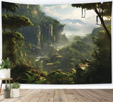 DBackdrop Magnificent Rainforest Stream Adventure Theme Backdrop RR4-43