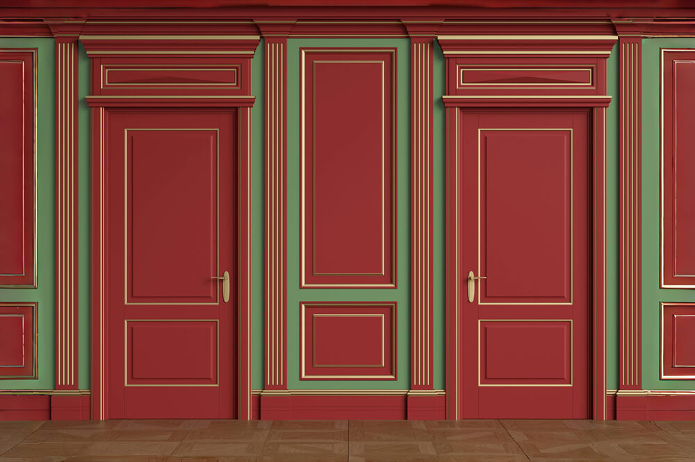 Elegant Retro Wall Photo Booth Backdrop UK RR6-73