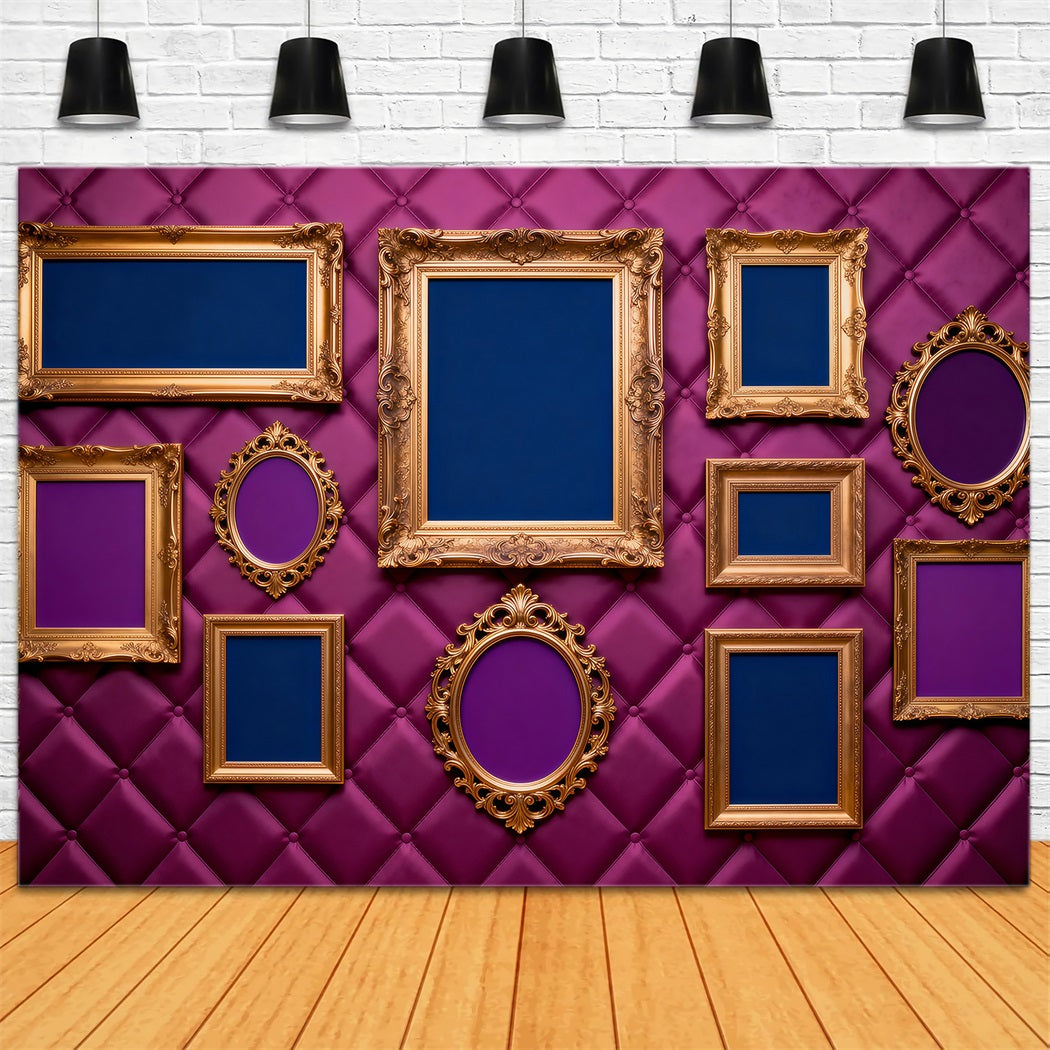 Backdrops for Boudoir Royal Frame Gallery Wall Vintage Photography Backdrops UK RR62-98