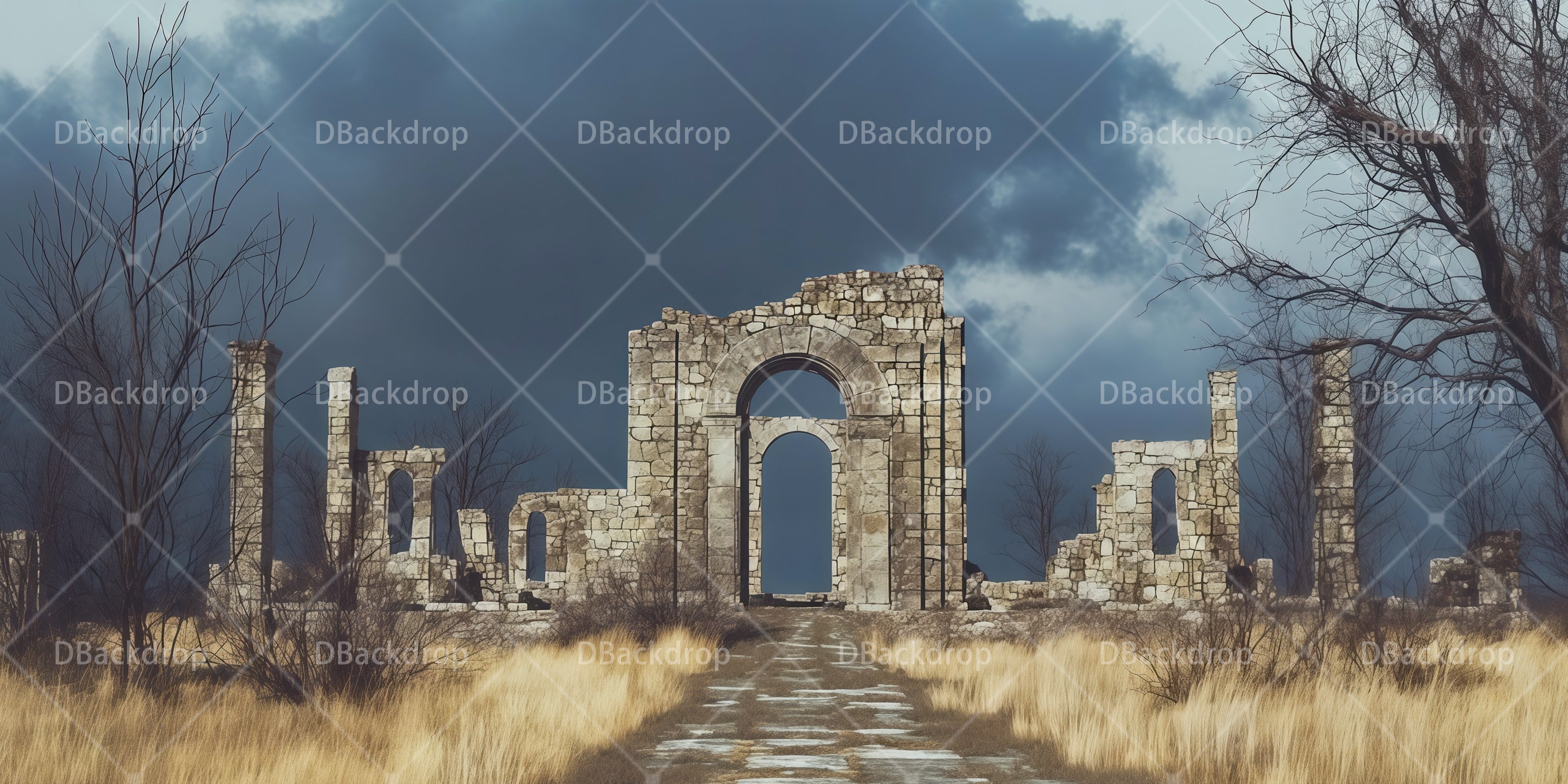 Performance Backdrops Secret Garden Withered Theater UK Backdrops RR66-T14