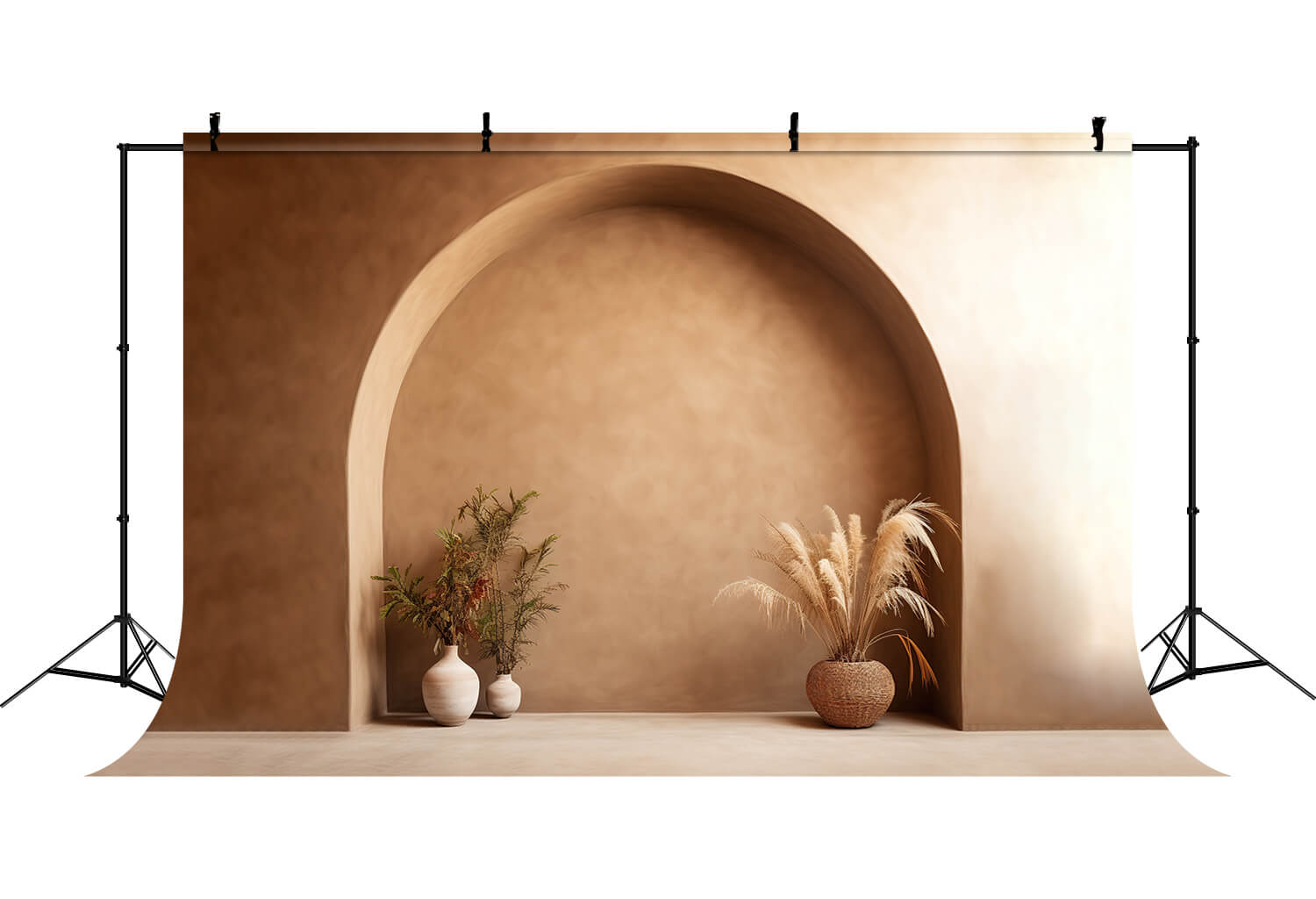 Earthy Arch Boho Photography Backdrop UK RR7-20