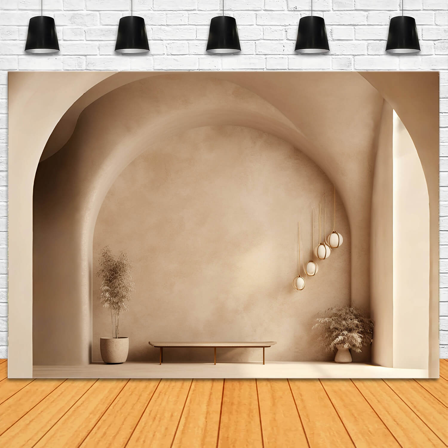 Soft Harmony Boho Photography Backdrop UK RR7-25