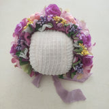 Newborn baby photography props colorful flower combination headpiece TS1