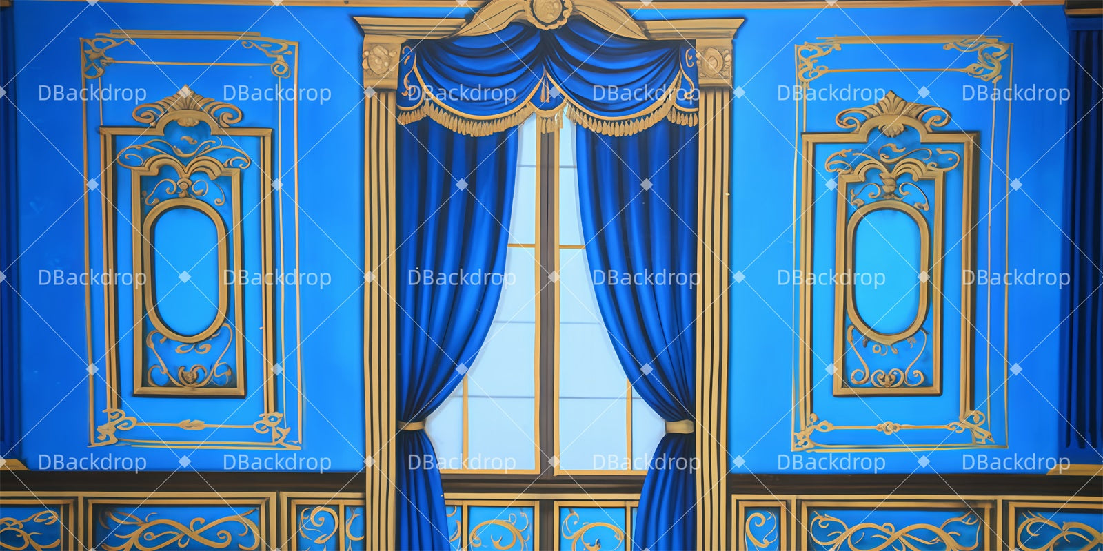 Dance Backdrop Princess and Pea Theater Stage Backdrop UK TWW510-T46