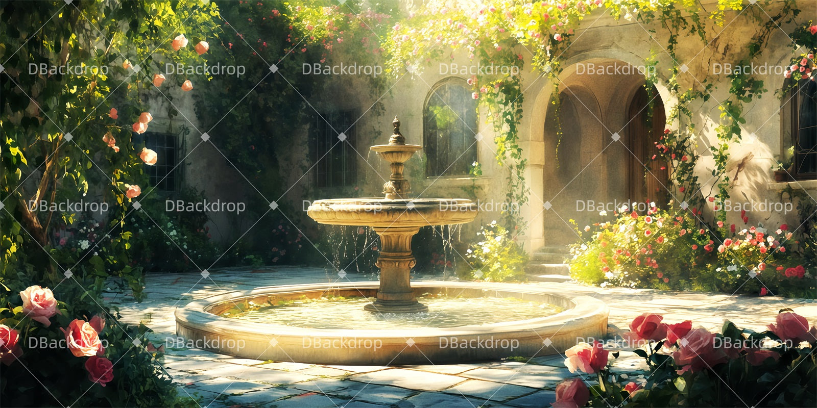 Scenic Backdrops The Kiss Scene Theater Backdrops For Sale UK TWW511-T117