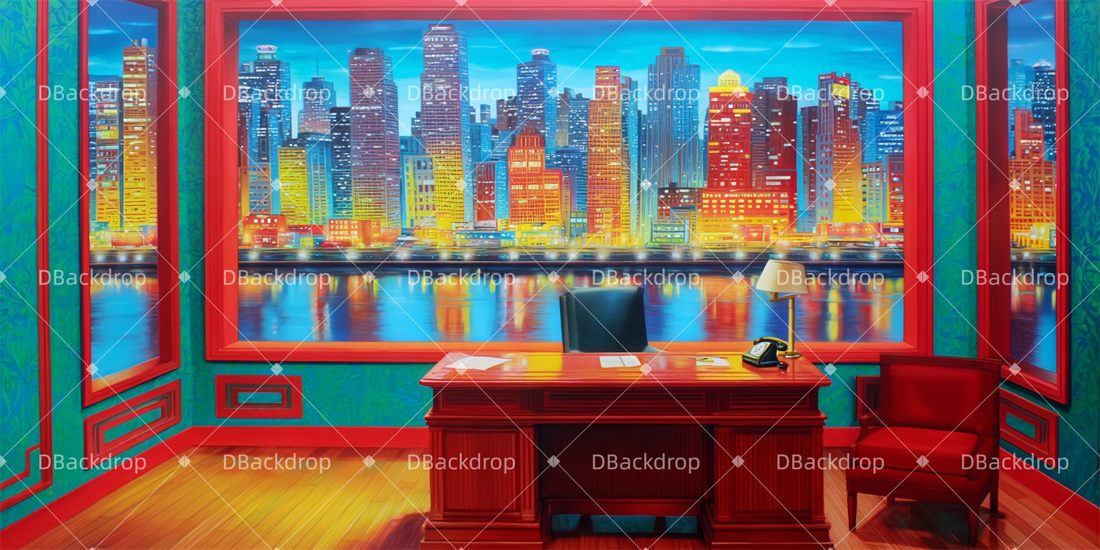 Large Stage Backdrops The Producer's Office Performance Backdrops UK TWW511-T8