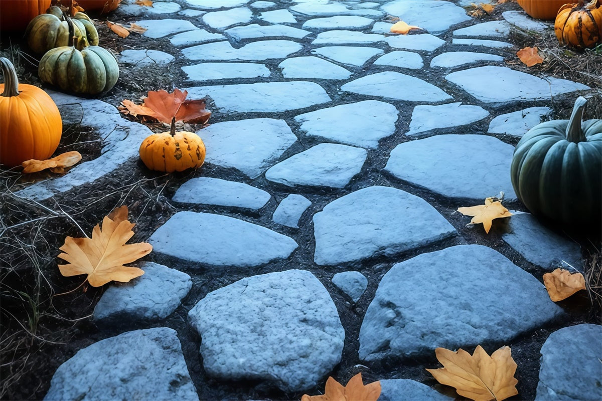 Backdrop Floor Twilight Pumpkin Path Floor Backdrop UK TWW57-14