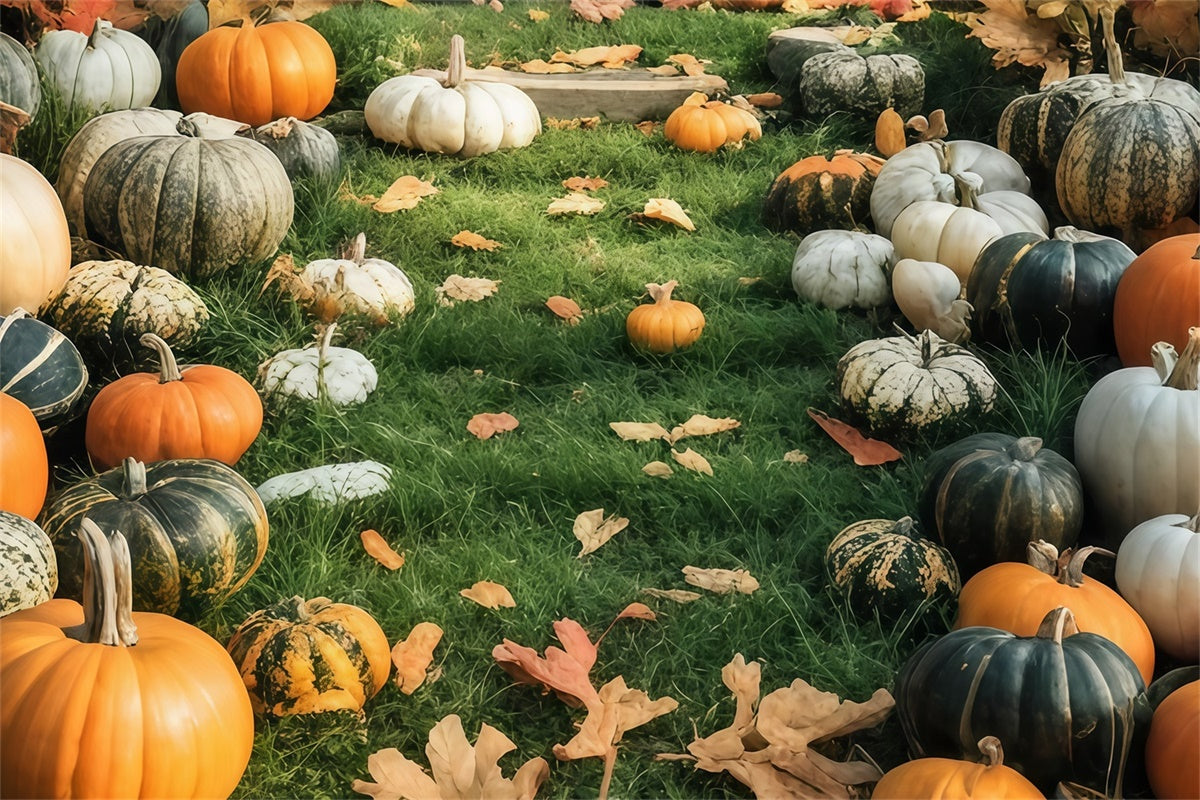 Floor Backdrops Harvest Festival Grass Floor Backdrop UK TWW57-24