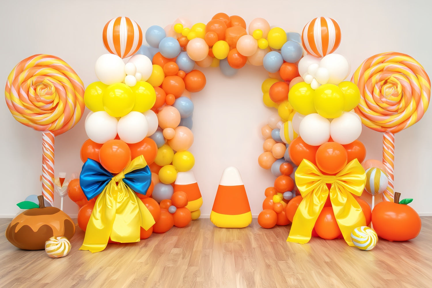 Smash Cake Backdrop Candy Color Balloon Gateway Cake Smash Photography Backdrop UK TWW59-212