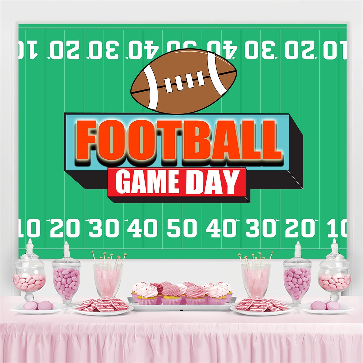 Sports Backdrop Retro Game Vibes Sports Event Backdrop UK TWW6-19