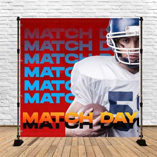 Sports Event Backdrop Football Match Moment Customized Backdrop UK TWW6-27