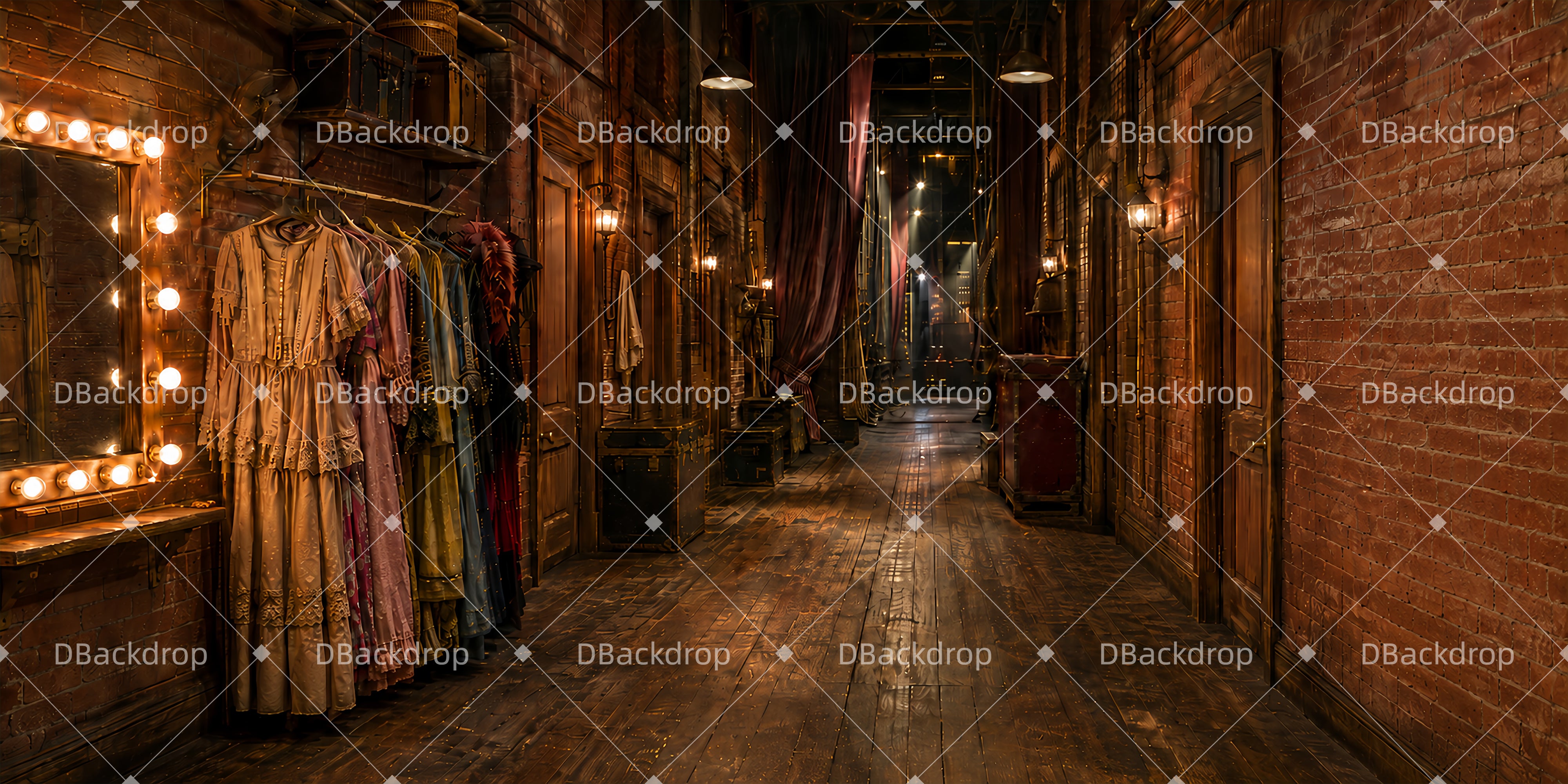 Theater Backdrops Backstage Alley Professional Stage Backdrops UK ZTT65-T49