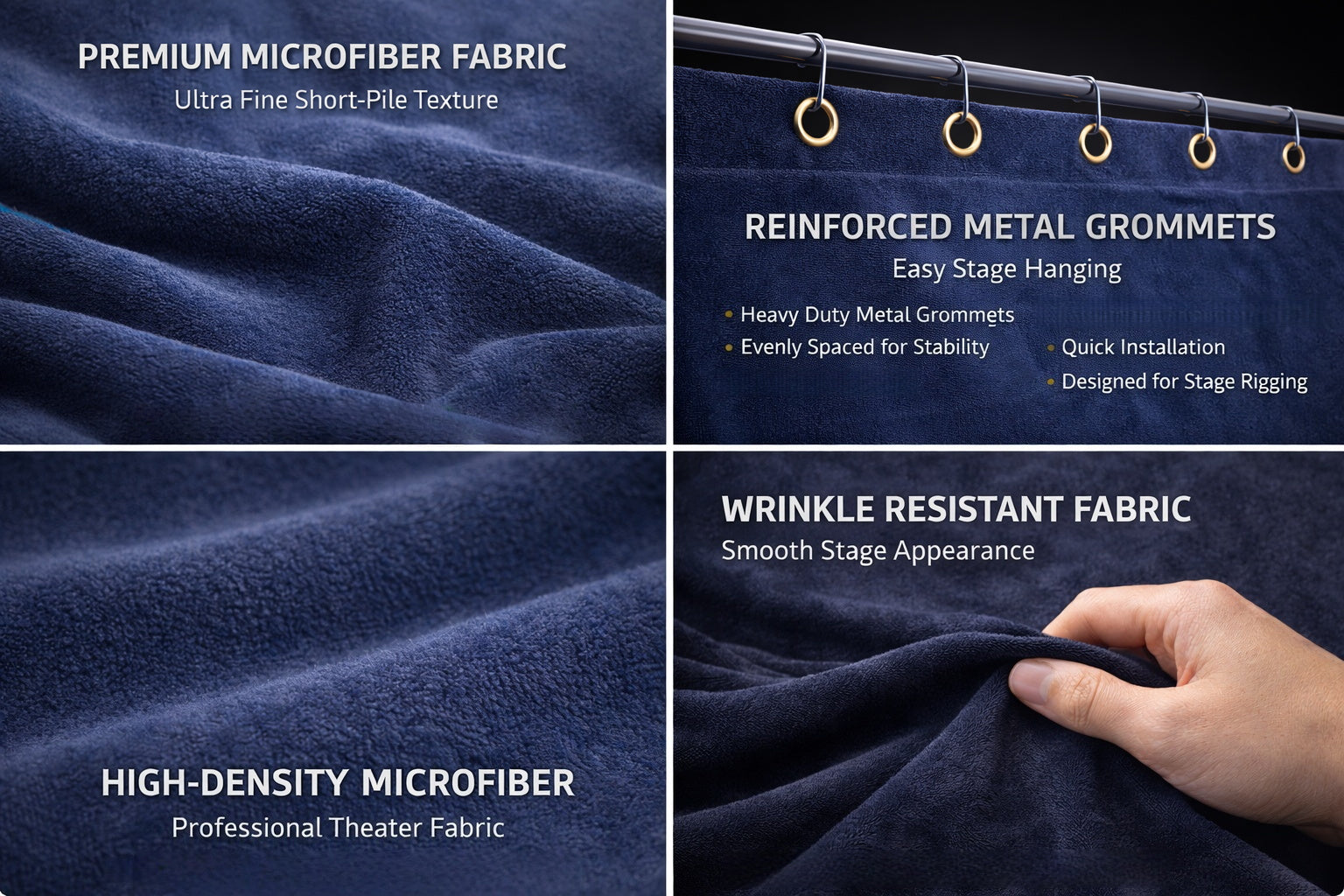 Performance Backdrop Winter City Street Movie Theater Backdrop UK GQ63-T48