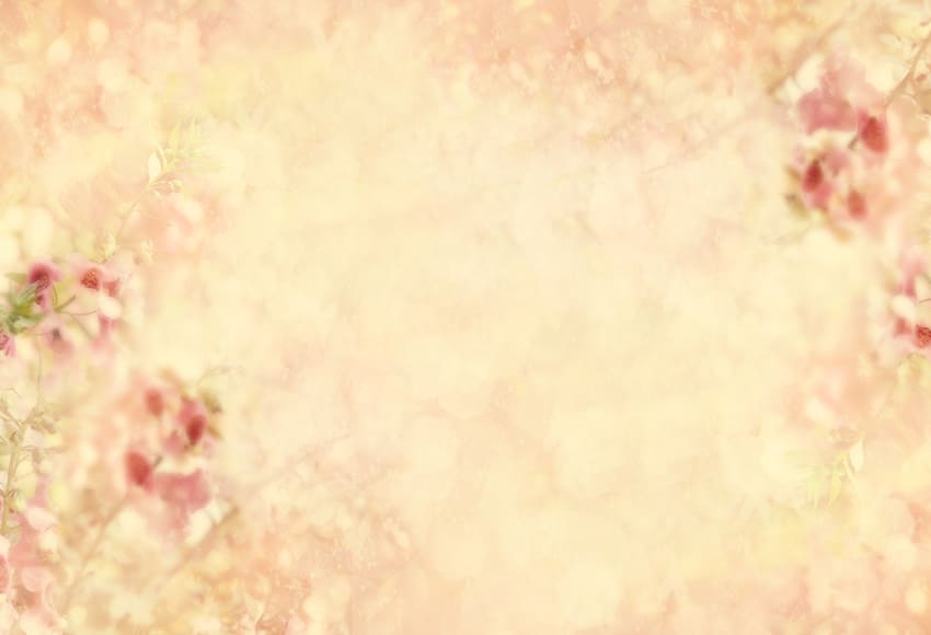 Blurry Abstract Floral Backdrop for Photography
