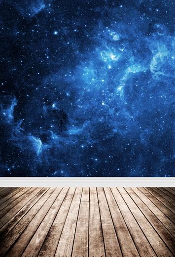 Space Universe Night Sky Twinkle Stars Backdrop for Photo Studio F-101