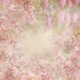 Spring Flowers PInk Backdrop for Photography F-1475
