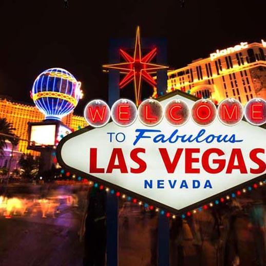 Las Vegas Night Scene Photography Backdrops G-175