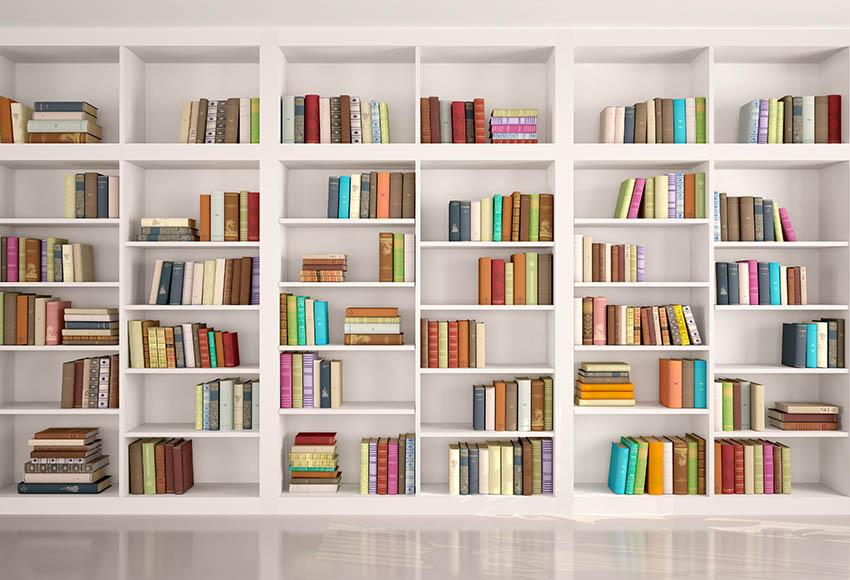 Bookshelf backdrop UK for School Photography GX-1029