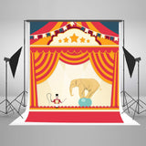 Baby Backdrops Circus Background Red Backdrop J04302 