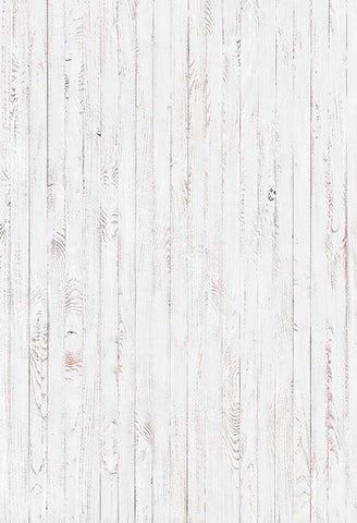 White Wood Photography Backdrop for Party