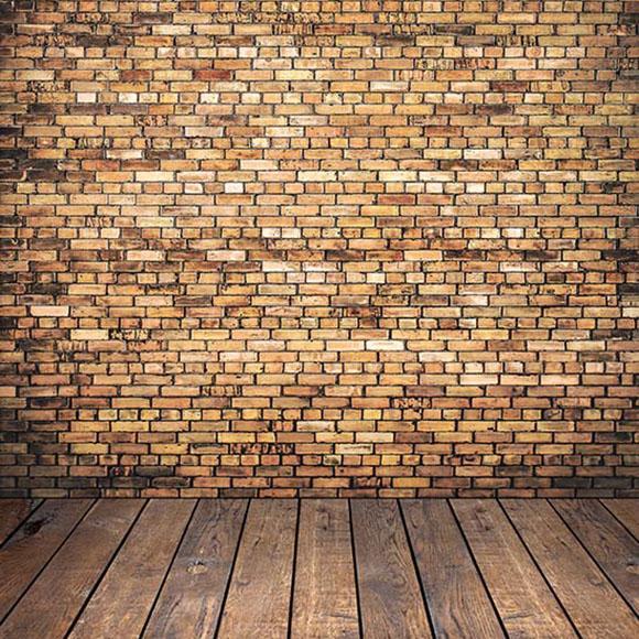 Old Brown Brick Wall backdrop UK Photography Backgrounds S-2969
