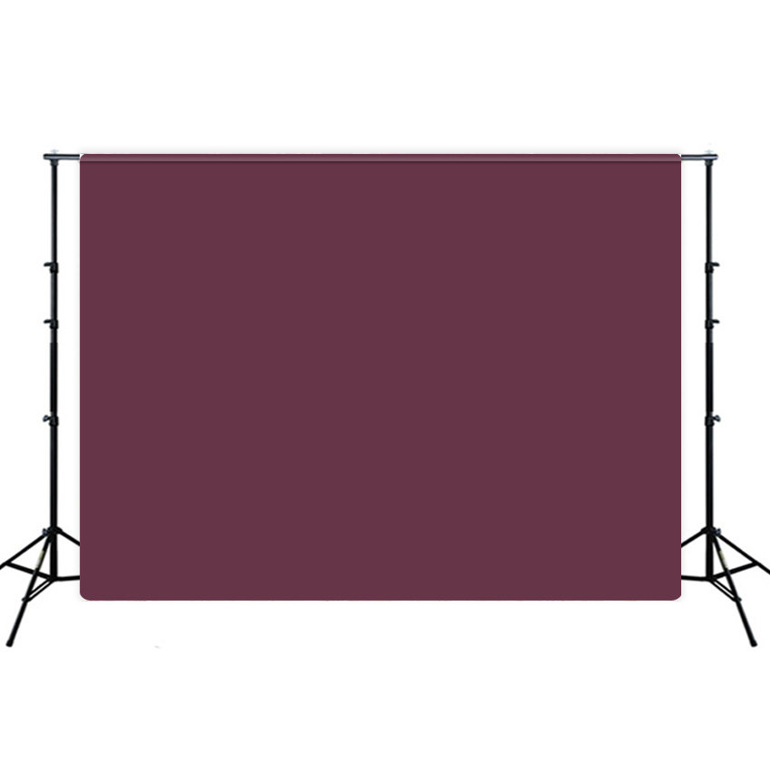 Darker Burgandy Solid Color Photography Backdrop for Studio