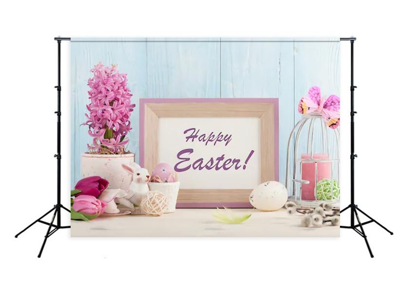 Easter Spring Flowers Backdrop for Photography SH201