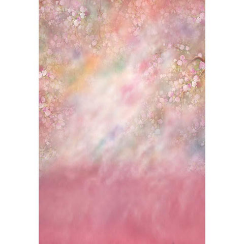Abstract Floral backdrop UK Pink Flowers Background for Photography ZH-251