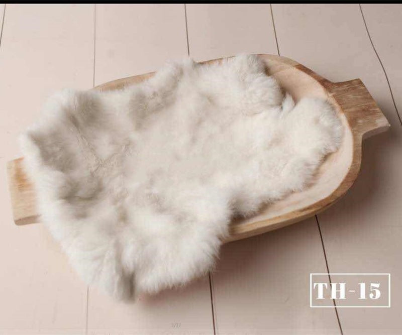 Newborn Photography Faux Fur Blanket TM