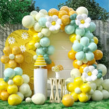 Daisy INS Style Balloon Chain Summer Birthday Party Kindergarten Carnival Decoration BA42