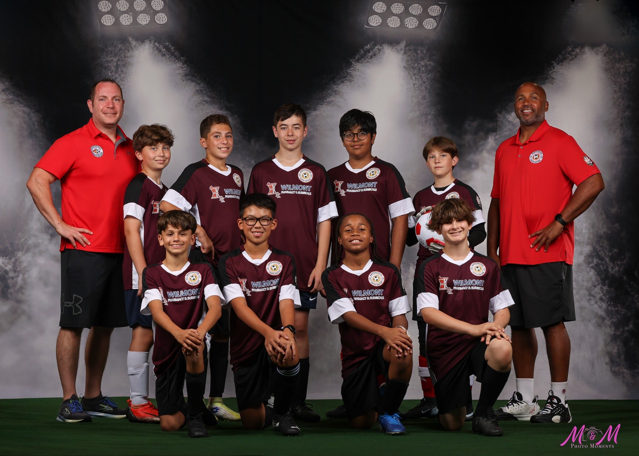 Sports Backdrop Ideas Indoor Arena Lights Smoke Backdrop UK CSH4-364