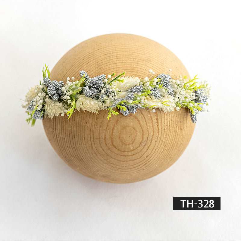 Newborn Photography Faux Flower Headband Hair Accessories TH3