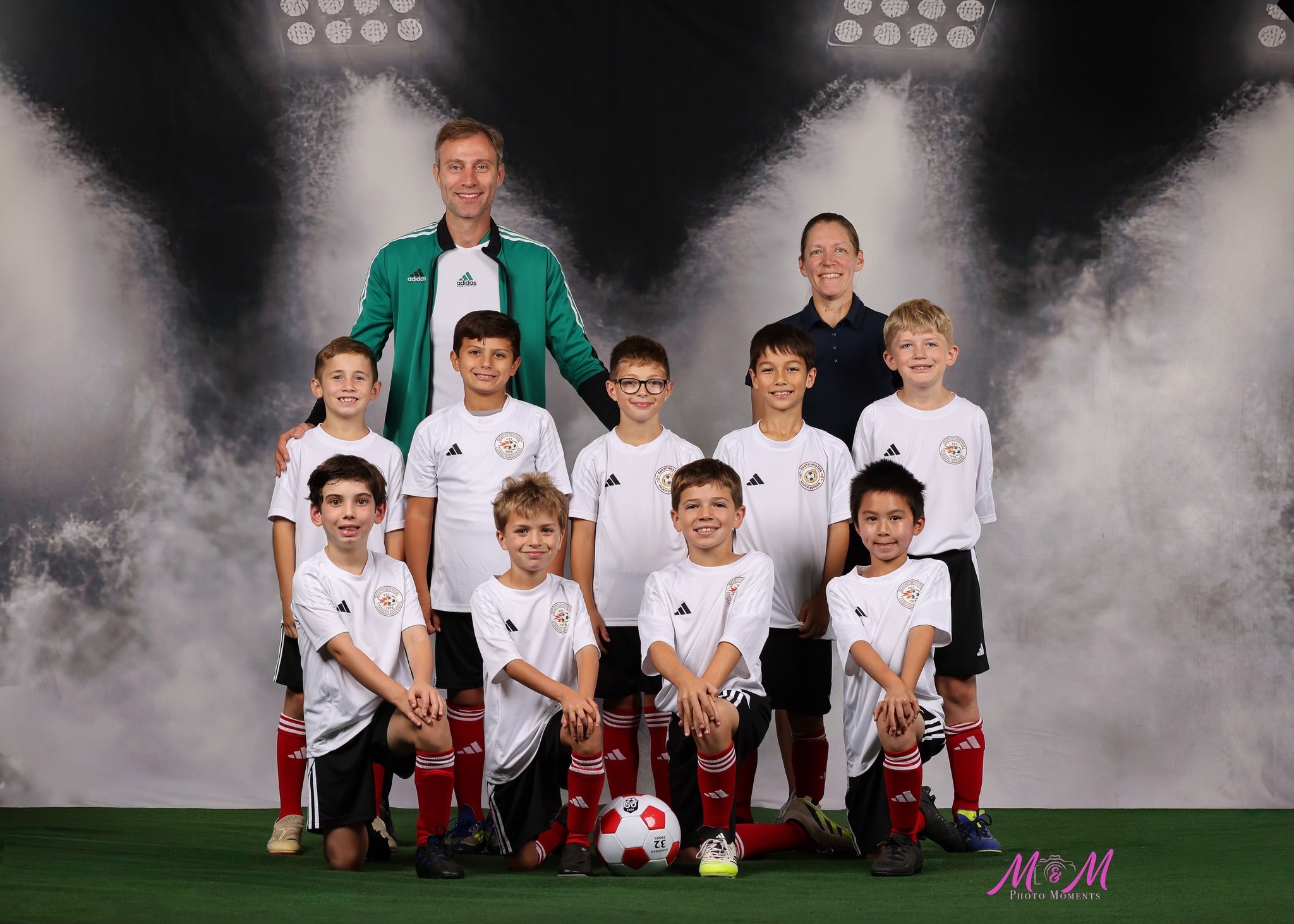 Sports Backdrop Ideas Indoor Arena Lights Smoke Backdrop UK CSH4-364